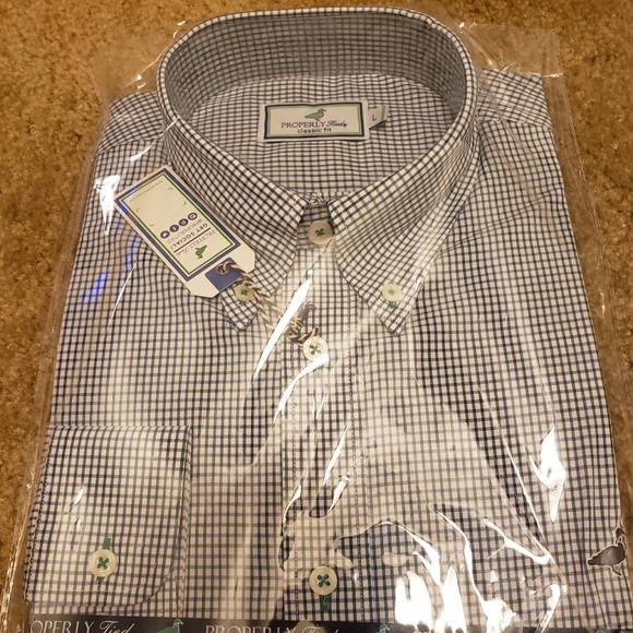 properly tied Other - Properly Tied 'Wilson Check' Button Down